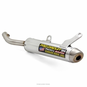 PRO CIRCUIT šlifuotas aliuminis bakelis su nerūdijančio plieno galiniu dangteliu Yamaha YZ / Fantic XX 250cc 2002-2024