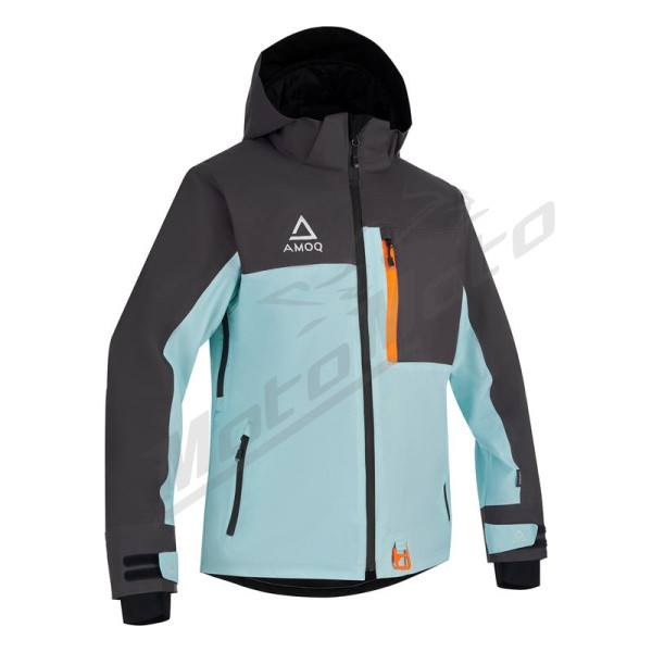 AMOQ Dynamic Women's Jacket Insulated Grey/Mint