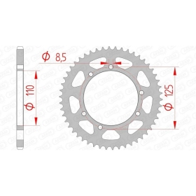 AFAM Steel Standard Rear Sprocket 420 50 teeth