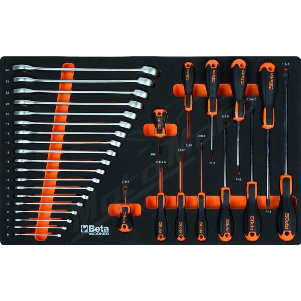 BETA WORKER Assortment of 189 tools