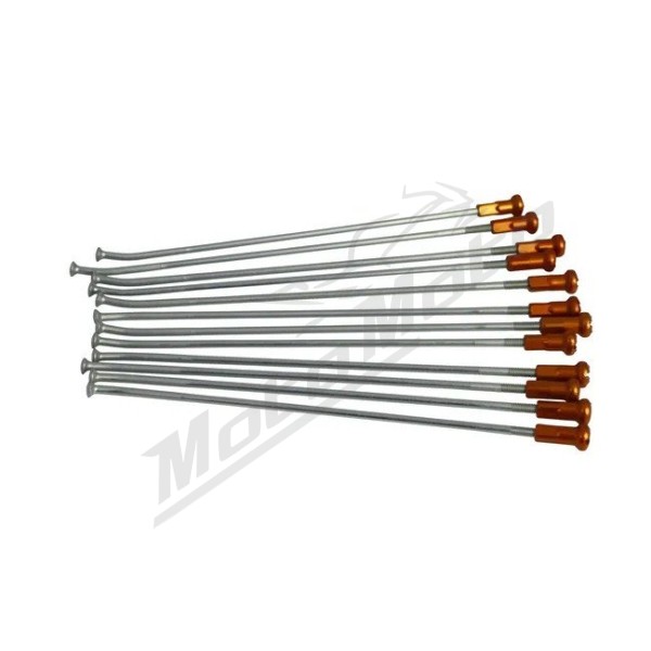 KITE Front Wheel Spoke And Nipple Replacement Kit Silver 14" 16pcs.