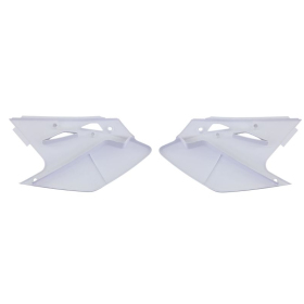 Side covers white CEMOTO ​​​​​​​KAWASAKI KX 450 2005-2008