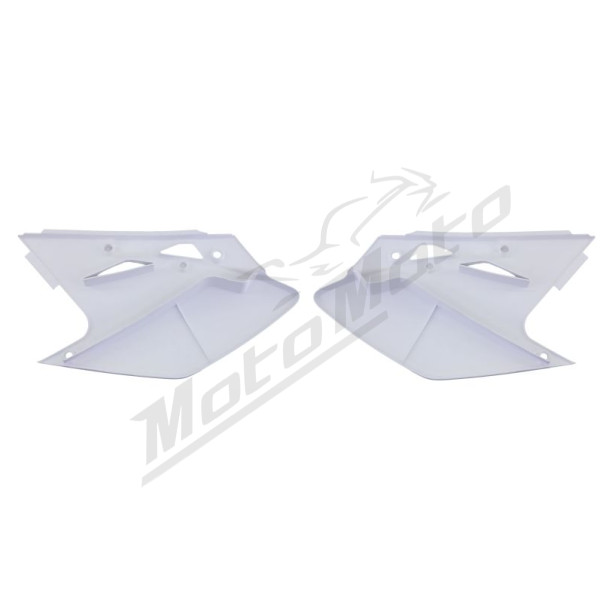Side covers white CEMOTO ​​​​​​​KAWASAKI KX 450 2005-2008