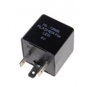 Flasher relay 6v LED 3contact pins