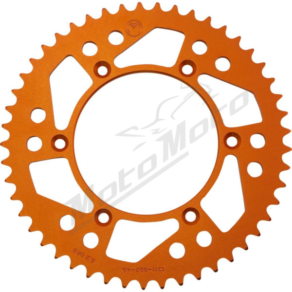 MOOSE OFFROAD HARD-PARTS Rear Aluminum Sprocket 49T Husaberg / Husqvarna / KTM 125-690cc 88-21