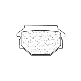 CL BRAKES 3024SC stabdžių trinkelės MALAGUTI F10 50 92-93