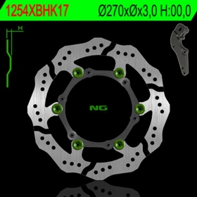 NG BRAKES 1254XBH priekinis plūduriuojantis stabdžių diskas GAS GAS / HUSABERG / KTM 