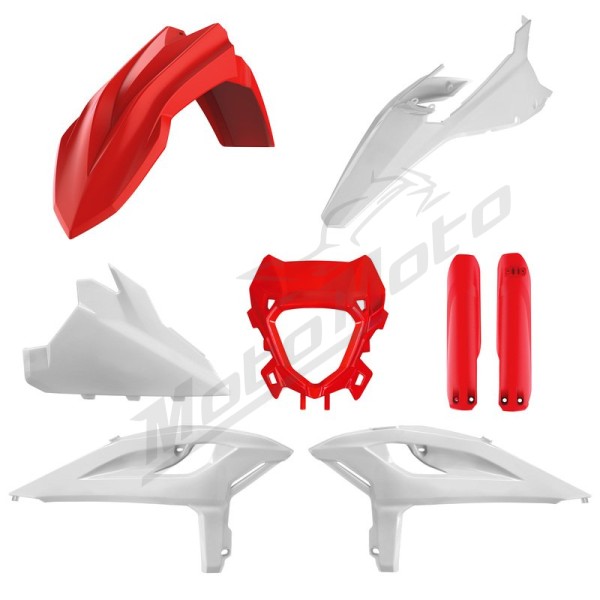 POLISPORT plastikų komplektas Beta RR 250-430 23-25