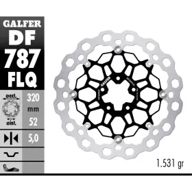 GALFER Brake Rotor Floating Cubiq Gas Gas / Husqvarna / KTM 690-701cc 12-24