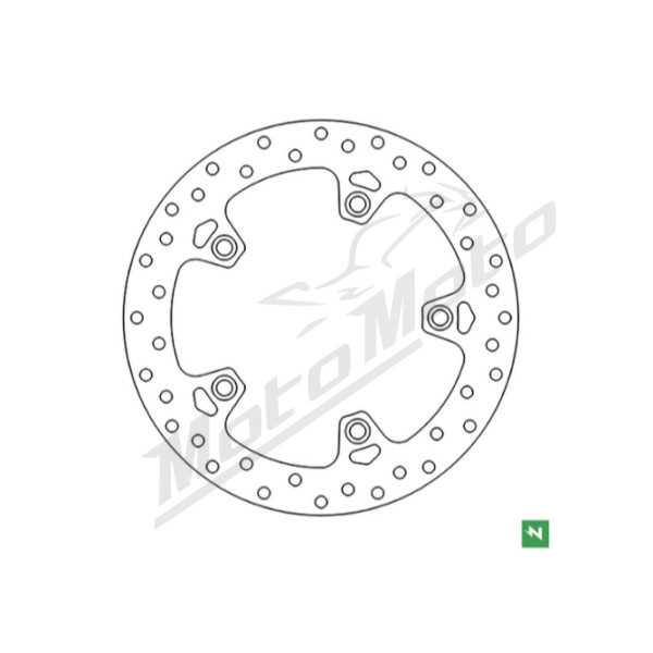 Newfren galinis stabdžių diskas BMW F / HP2 / KR / KS / R 650-1300cc 03-20