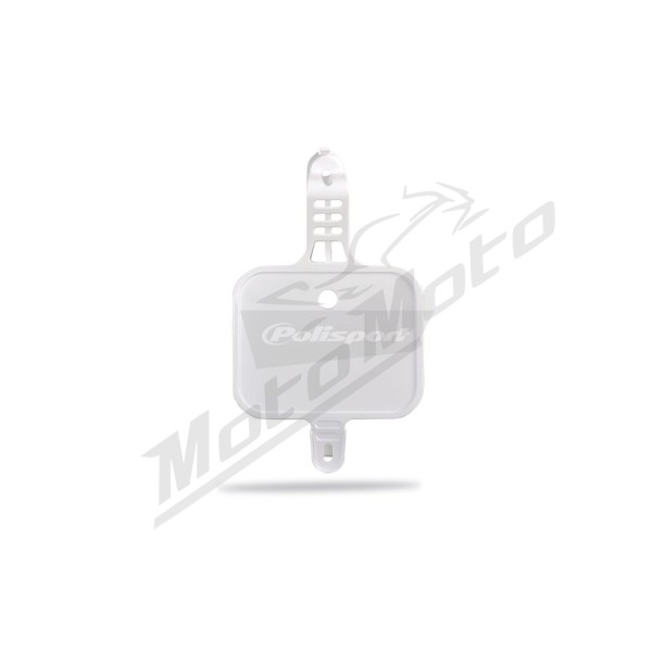 POLISPORT Front Number Plate White Honda CRF50F