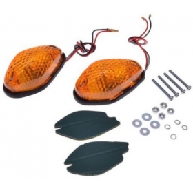 Universal turn signals glue-on 2pcs