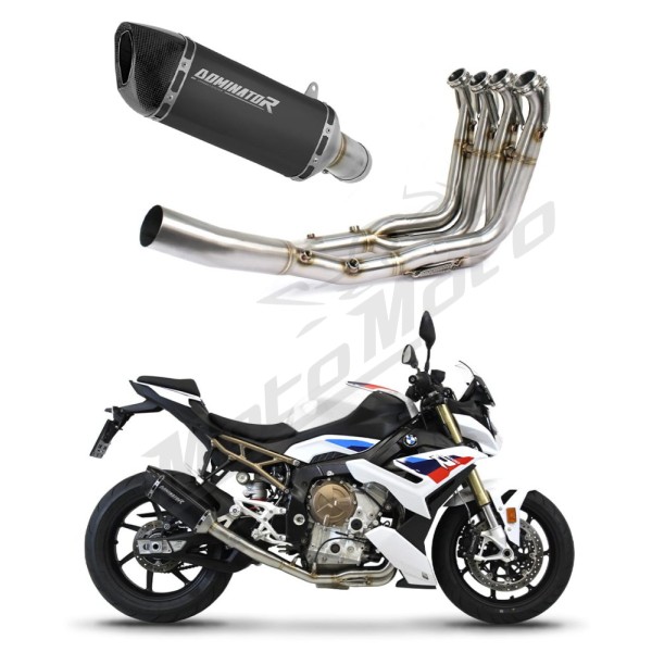 BMW S1000R 2021-2026 Dominator pilna išmetimo sistema HP6 BLACK + dB killer
