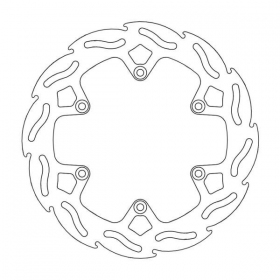 Rear brake disc 110513 Moto Master Flame Fixed 220 mm GASGAS / HUSABERG / HUSQVARNA / KTM / SIDECAR 85-570cc