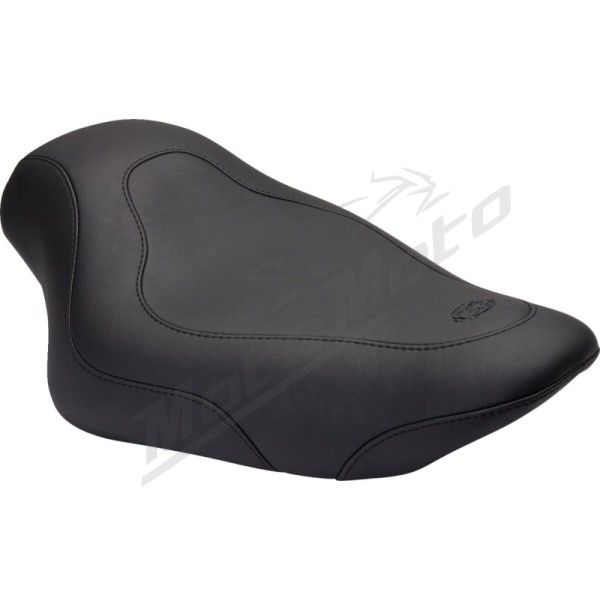MUSTANG Tripper™ Synthetic Leather Solo Seat Harley Davidson RH / XL / XR 883-1250cc 04-22