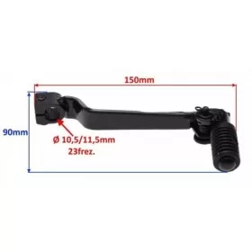 Gear shifting lever CHINESE ATV / CROSS YX140 4T