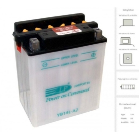 LANDPORT Accumulator 14 Ah 12V YB14L-A2