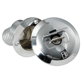 Osculati deck filler brass 30° FUEL 38mm