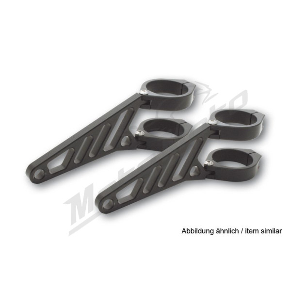 HIGHSIDER Pro Headlight bracket set black Ø35-37mm