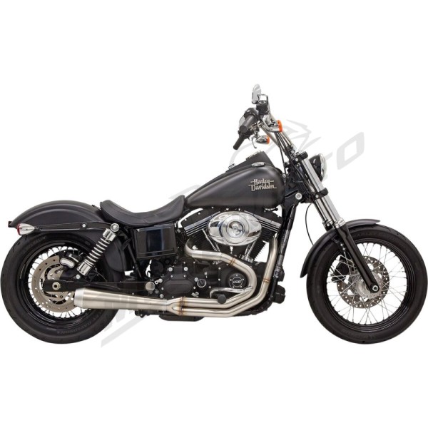 BASSANI XHAUST Road Rage Type III 2:1 Exhaust System Harley Davidson 1340-1800cc 1991-2017