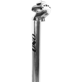 UNO SP 341 dviračių sėdynės stovas - 350mm Ø29.4 Sidabrinis
