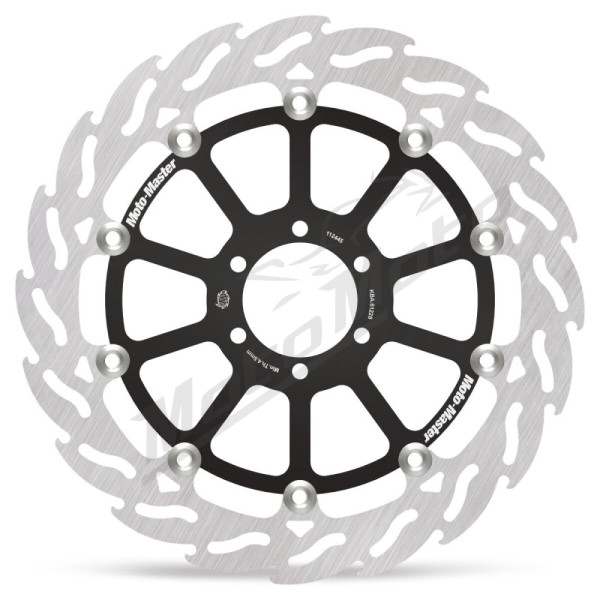 MOTO-MASTER Flame Front Left Floating Brake Disc Moto Guzzi Audace / California / Eldorado 1400 13-20