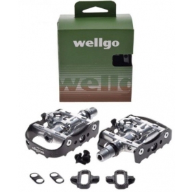 Pedalai aliuminiai WELLGO 9/16" 2vnt.