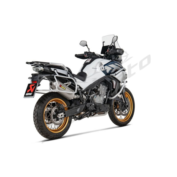 AKRAPOVIC Slip-On Line Muffler Titanium CF Moto MT 800 24-25