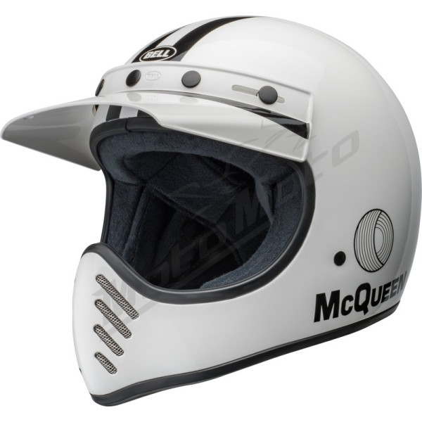 BELL Moto-3 Steve McQueen Krosinis šalmas