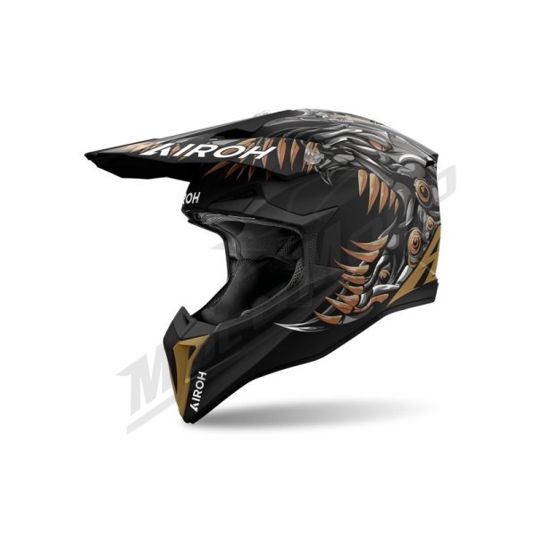 Motocross Helmet Airoh Wraaap Cyborg