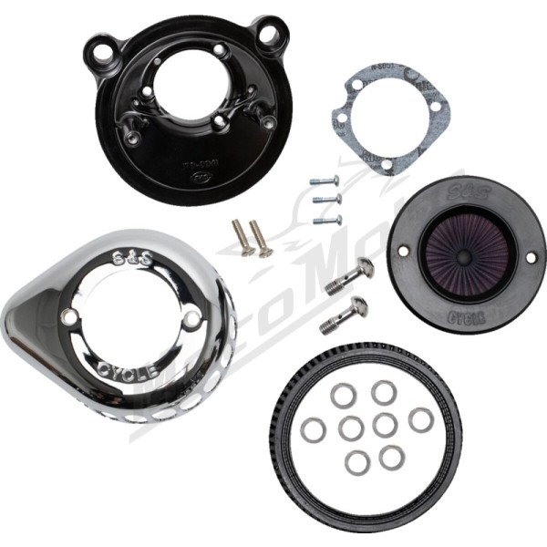 S&S CYCLE Air Stinger Stealth Air Cleaner Kit Harley Davidson XL 883-1200cc 07-22
