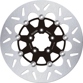 GALFER Brake Rotor Floating Round Harley Davidson FLD / FLHR / FLHRC 1450-1923cc 04-24