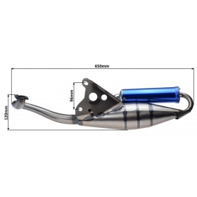 SPORTINIS DUSLINTUVAS YAMAHA / MINARELLI HORIZONTAL 50cc 2T