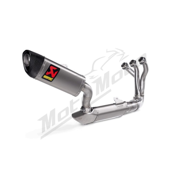 AKRAPOVIC Racing Line Full Exhaust System Stainless Steel / Carbon Fiber / Titanium Yamaha MT-09 890 21-23 
