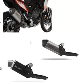 HP CORSE SPS Carbon Silencer YAMAHA TENERE 700 2019-2024