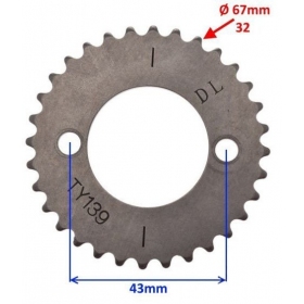 Paskirstymo veleno žvaigždutė BARTON/ JUNAK/ ROMET/ ZIPP 32dantukų