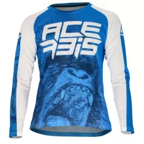 SHIRT OFF ROAD ACERBIS WINDY TWO VENTED KID Blue/White
