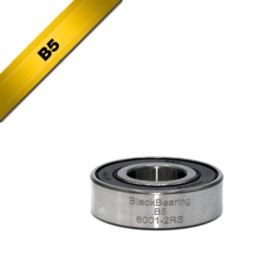 BLACK BEARING B5 Bearing 12x28x8 mm 6001-2RS