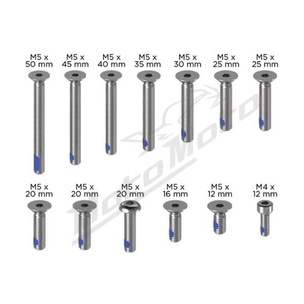Quad Lock Screw Set 13pcs