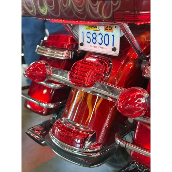 CUSTOM DYNAMICS ProBEAM® Low-Profile LED Taillight Kit Harley Davidson FLD / FLDE 883-1977cc 96-24