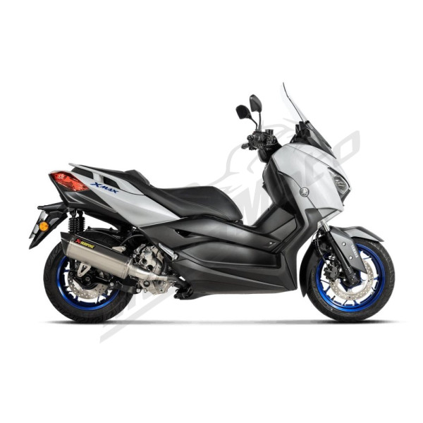 AKRAPOVIC Slip-On Line Muffler Stainless Steel / Carbon Fiber Yamaha CZD / MW / Xmax 125-300 21-24