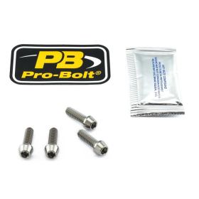PRO BOLT Titanium Brake & Clutch Lever  Pinch Bolt Kit Ducati / Honda / Kawasaki / KTM / Suzuki 125-2500cc 97-25