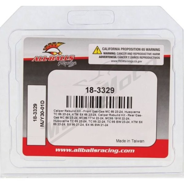 ALL BALLS Front Caliper Rebuild Kit Gas Gas / KTM / Husqvarna 65/85 21-26