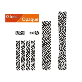 ALGIS frame protective stickers set (opaque-black lines) XL