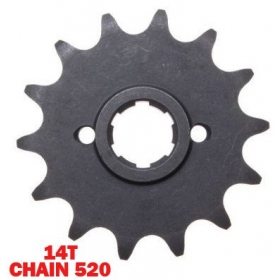 Front sprocket KINGWAY CHOPPER 150cc 14Teeth