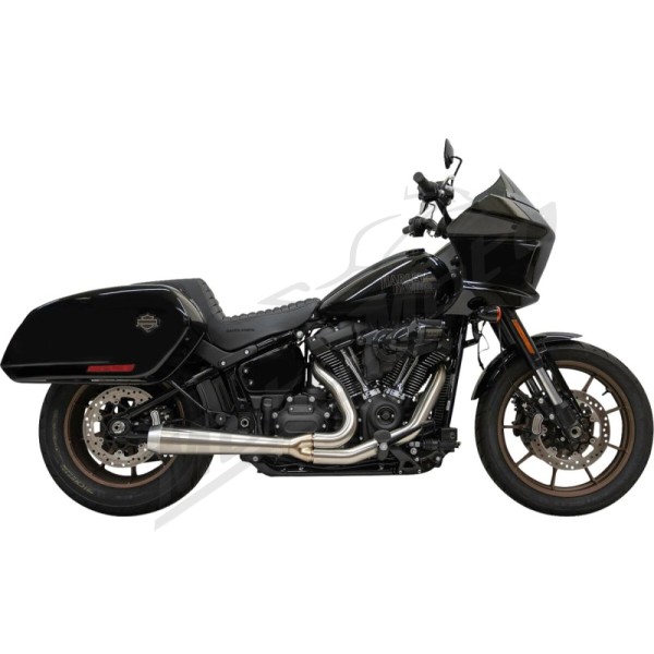 BASSANI XHAUST 2-into-1 Road Rage Exhaust System Harley Davidson 1750-1923cc 2018-2024