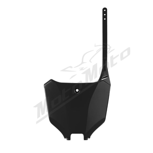 POLISPORT Restyle Priekinio numerio plastikas juodas Honda CR 125-250R 00-01