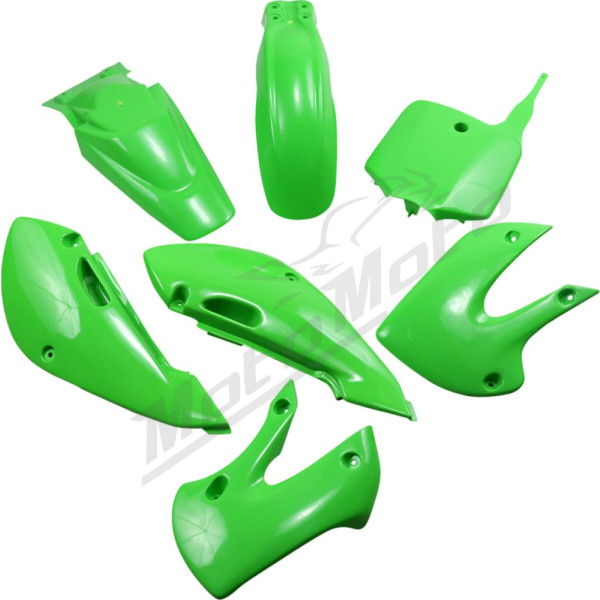 UFO Full Body Replacement Plastic Kit Kawasaki KLX / KX 65-110cc 01-14