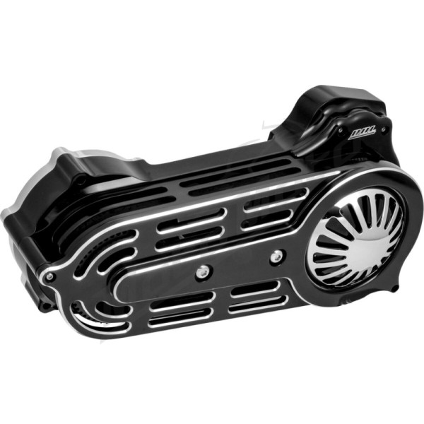 BELT DRIVES LTD. 2" Belt Drive Kit with Changeable Domes Harley Davidson FLST / FLSTC / FLSTCI 1340-1450cc 90-06
