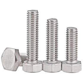 Galvanized steel bolts M6 50pcs